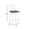 Flash Furniture Gwendolyn Commercial Solid Wood Modern Farmhouse Swivel Bar Height Barstool in Antique White Wash ES-G1-29-WH-GG - alternate 9